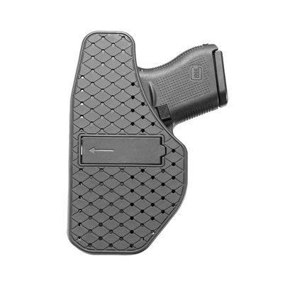 נרתיק פנימי/חיצוני לגלוק 43X - מבט אחורי המציג את מגן הזיעה