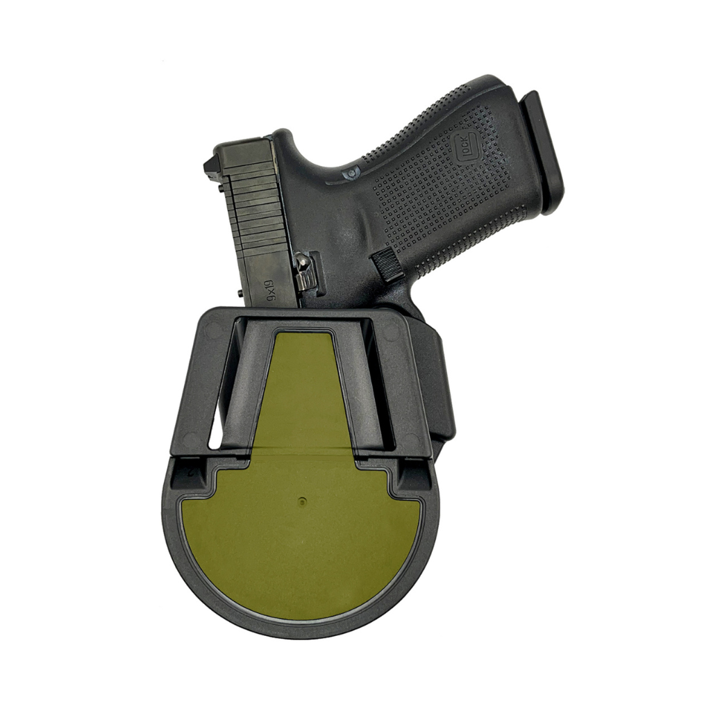 נרתיק פאדל לגלוק 19 (OWB) מבית Fobus - מבט אחורי וחיבור לחגורה